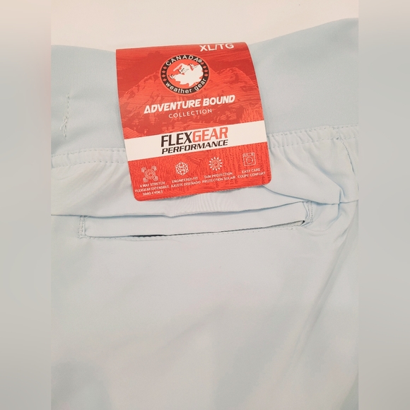 Canada Weathergear Cloud Blue Athletic Shorts for Women - Picture 6 of 8